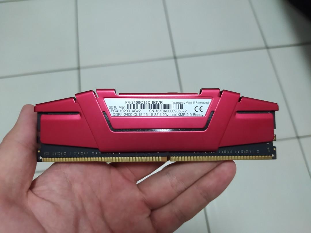 4GB DDR4 RAM GSkill 2400 Mhz Computers Tech Parts Accessories 4gb-ddr4-ram-gskill-2400-mhz-computers-tech-parts-accessories