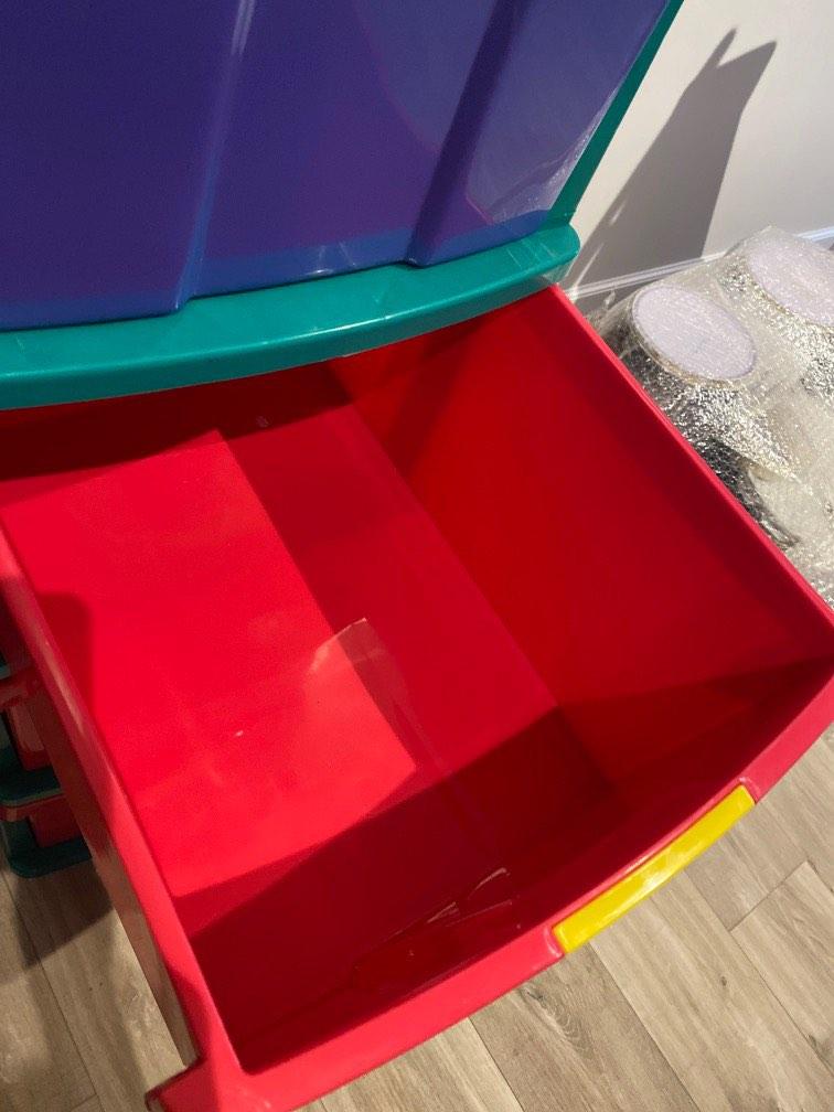 5 Tiers Plastic Storage Drawers, Furniture & Home Living, Home Improvement & Organisation