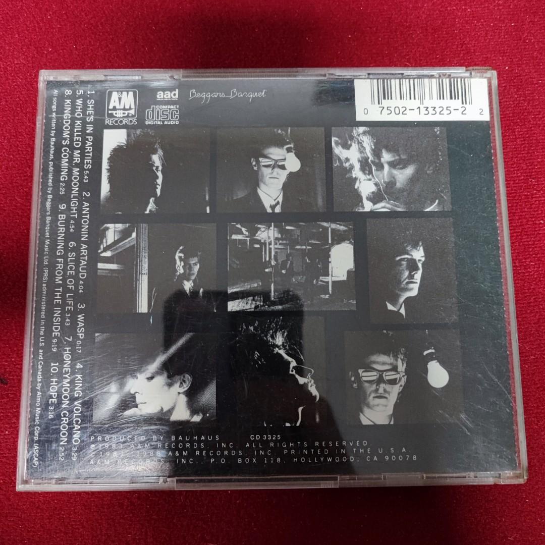 90%new Bauhaus – Burning from the Inside CD / 舊版無ifpi sony膠圈