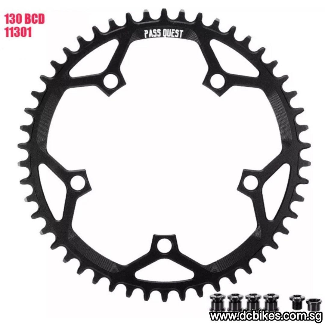 Speed Chain MYEEI Fixed Gear Chain Ring 144 BCD 50T Fixed Gear