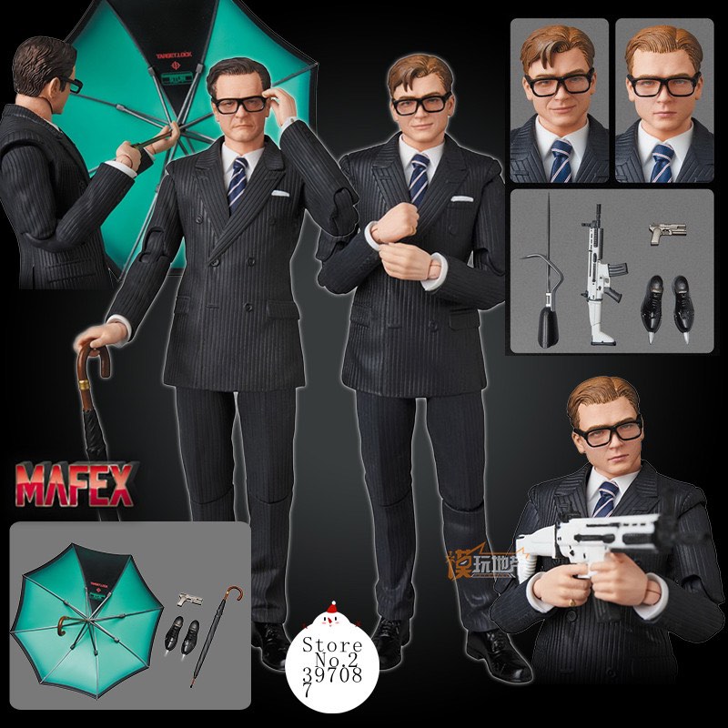 全新 日版 MAFEX 072 073 Kingsman 皇家特工 Harry “Galahad” Hart & Gary "Eggsy