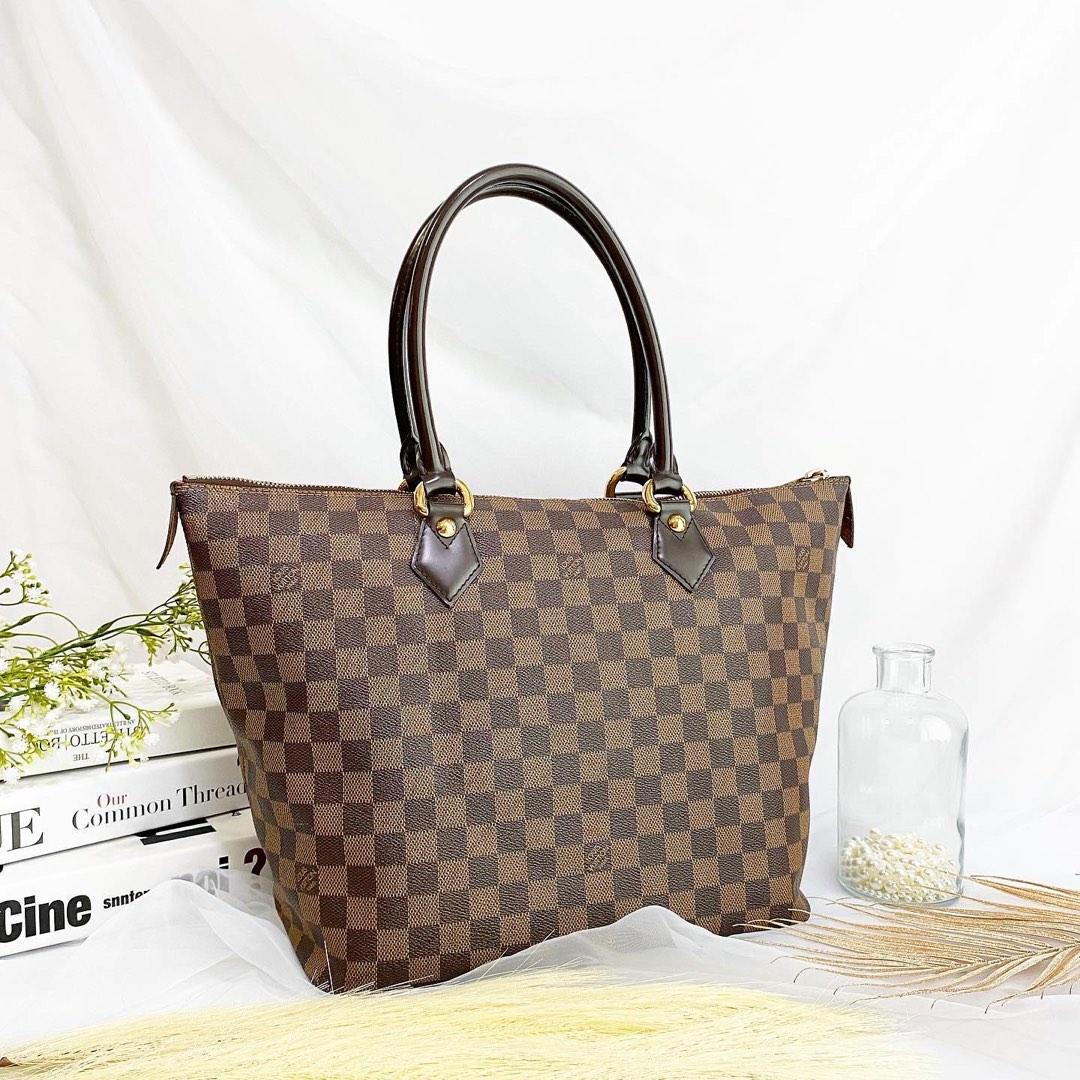 💯% Authentic Louis Vuitton Damier Ebene Saleya MM Tote Bag, Luxury, Bags &  Wallets on Carousell