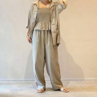 日本品牌 wcloset 綠套裝 整套售 不含外套