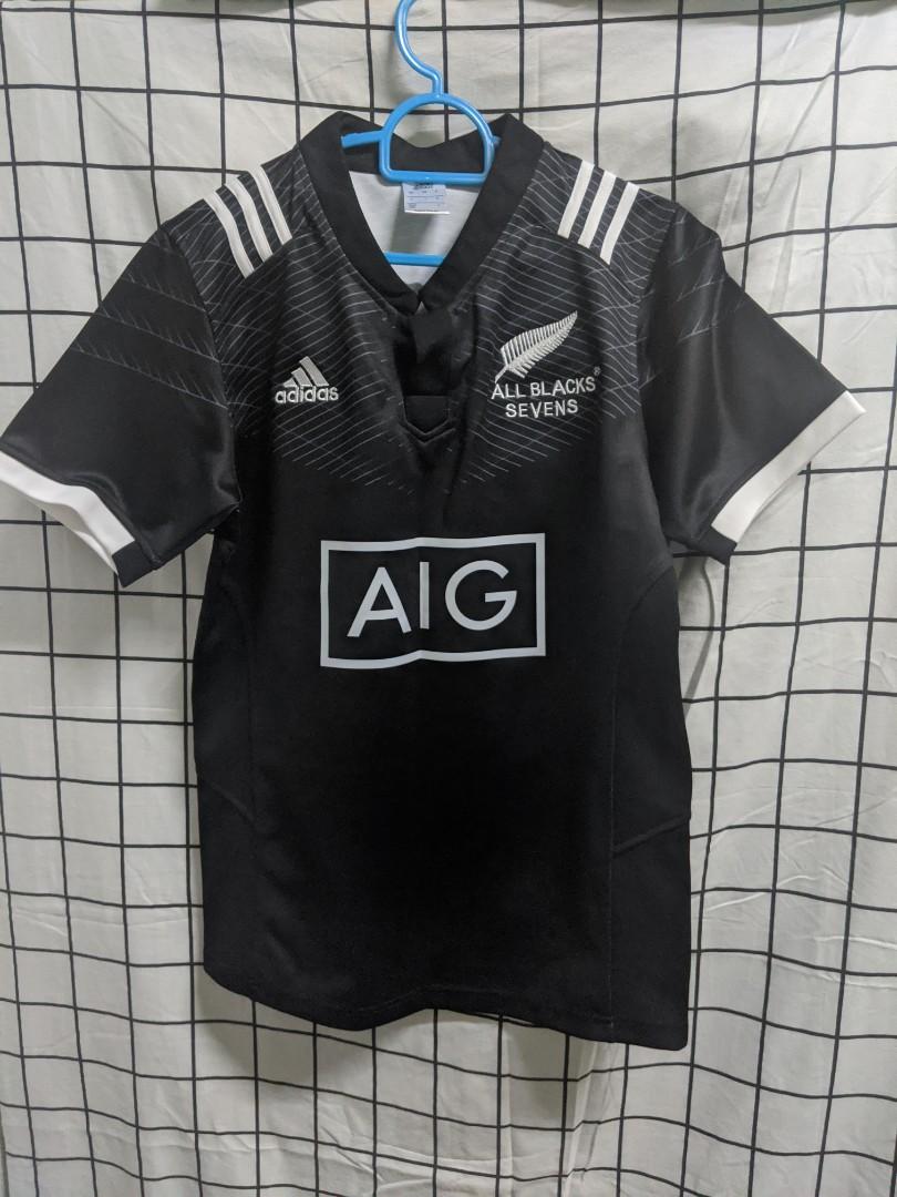 Adidas All Black Rugby Jersey