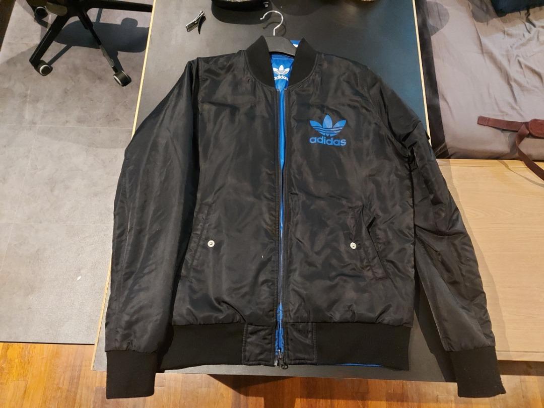 Adidas 2 sided store jacket