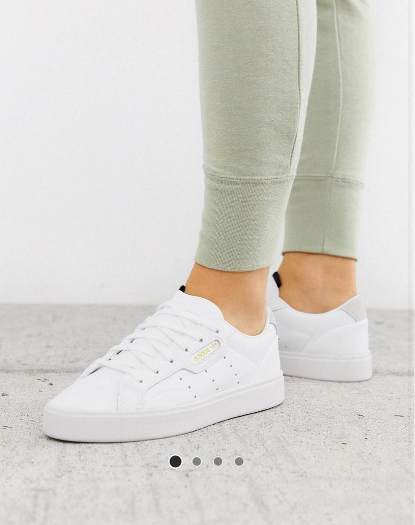 New white hotsell adidas trainers