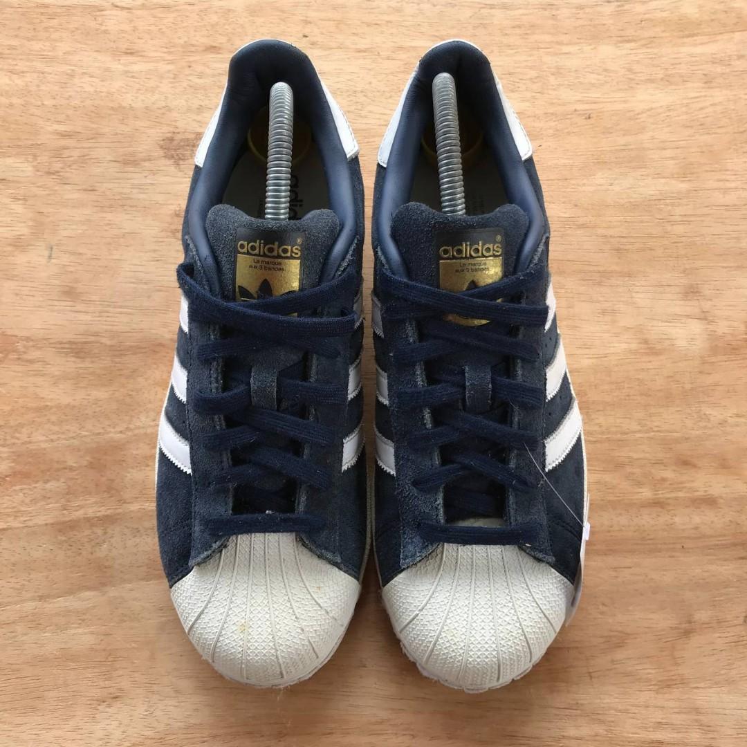 Adidas Superstar Navy 7.5UK