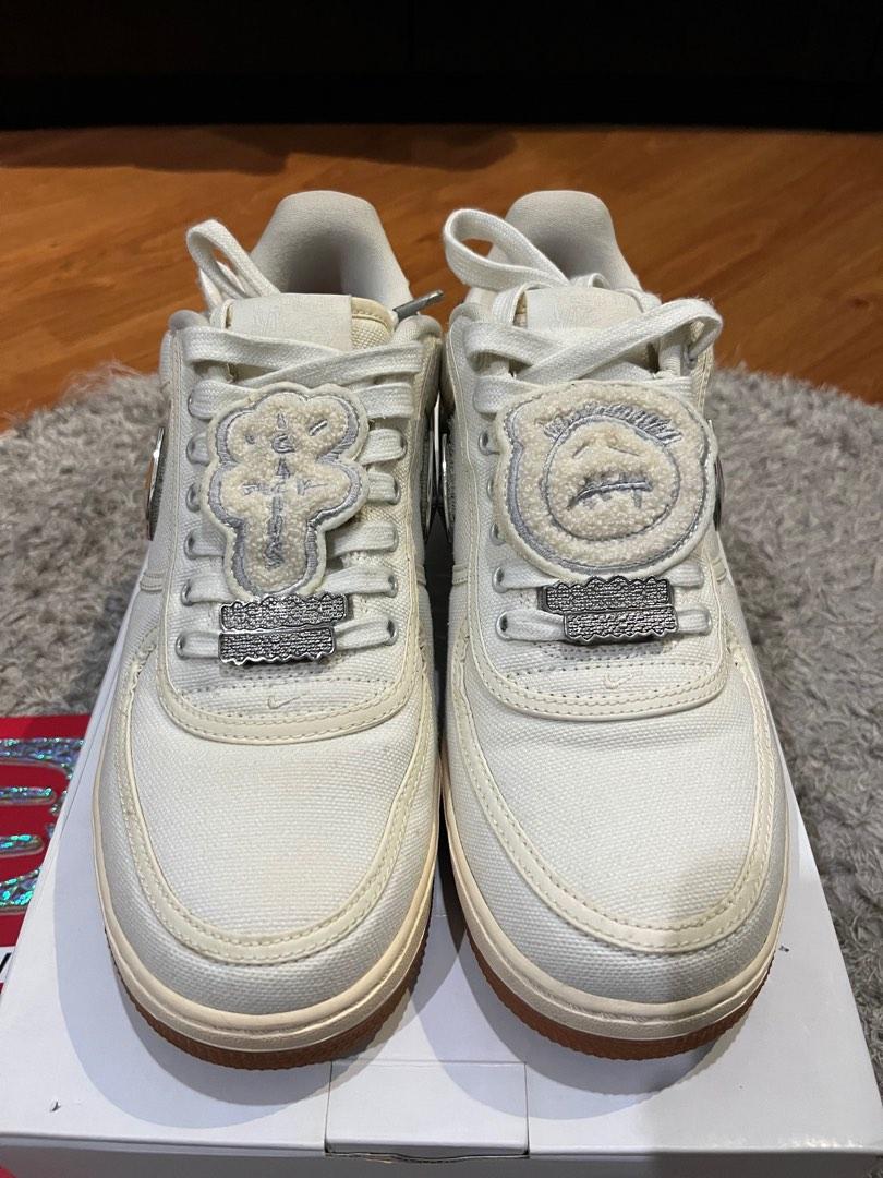 Air Force 1 Travis Scott Sail Men s Fashion Footwear Sneakers