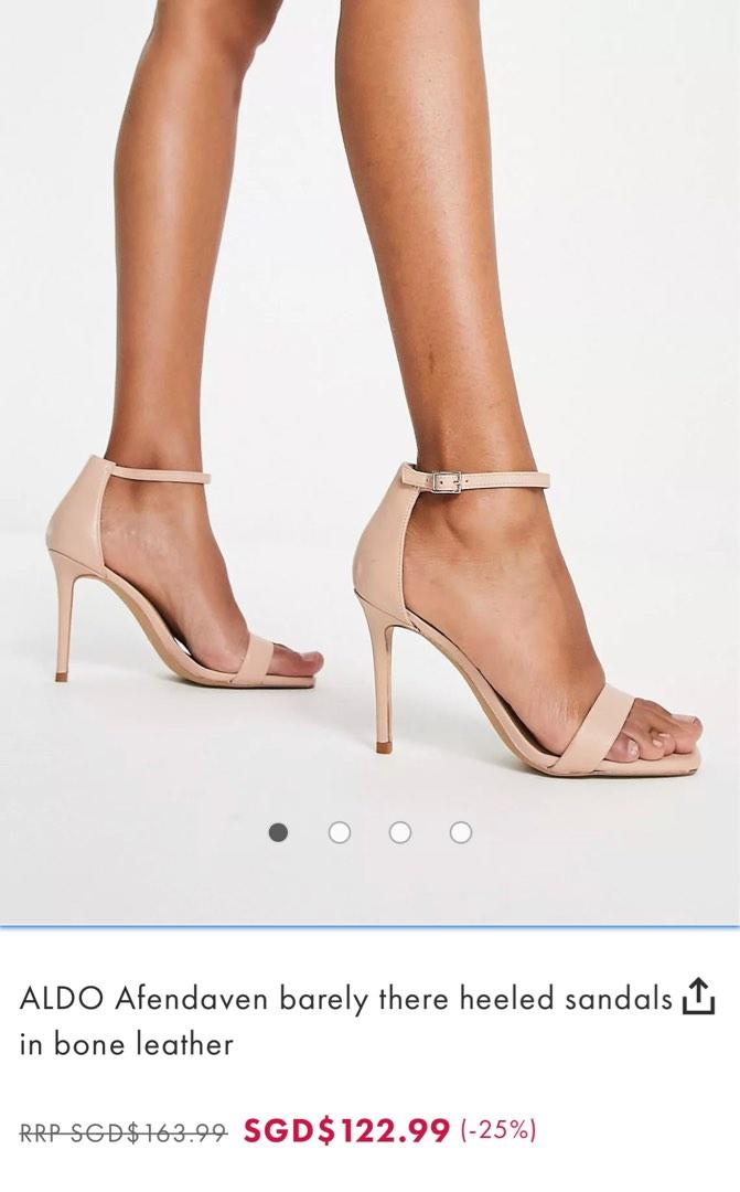 Aldo White Heels, Women's Fashion, Footwear, Heels on Carousell