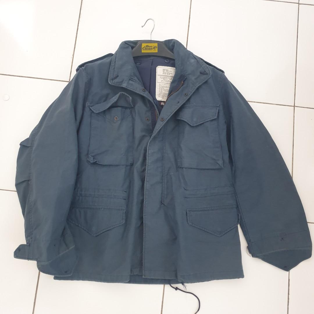 Alpha industries m65 navy top