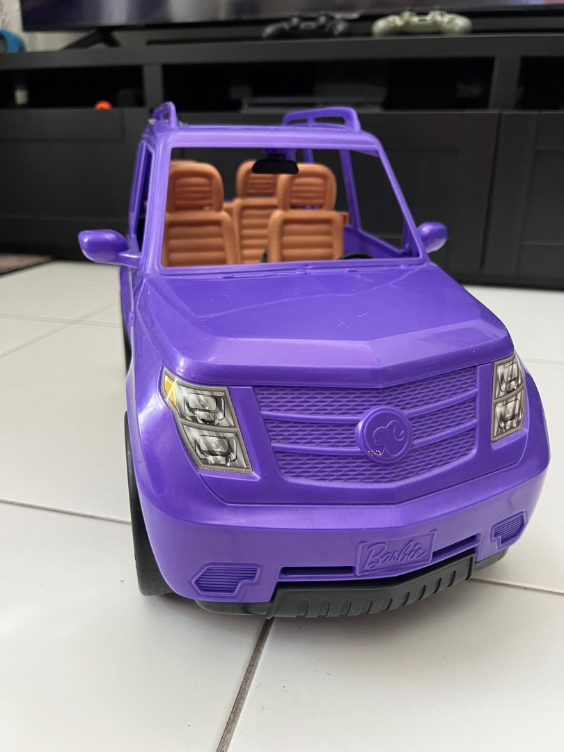 Barbie purple suv new arrivals