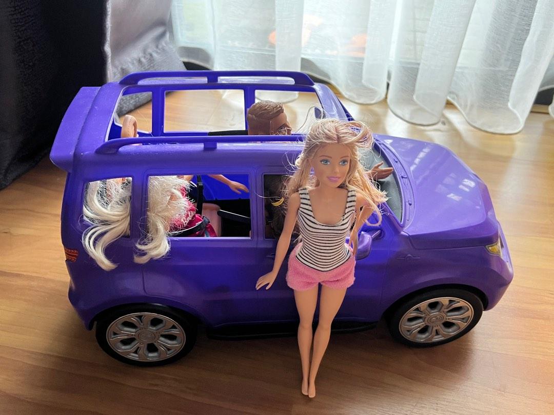 Barbie SUV Purple, Hobbies & Toys, Toys & Games on Carousell