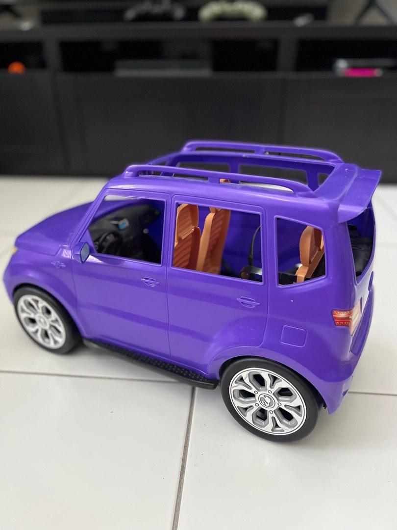 Barbie SUV Purple, Hobbies & Toys, Toys & Games on Carousell
