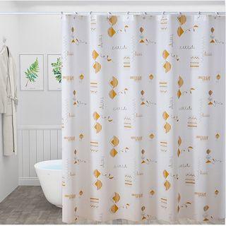 Bathroom Waterproof Shower Curtain  with Hook