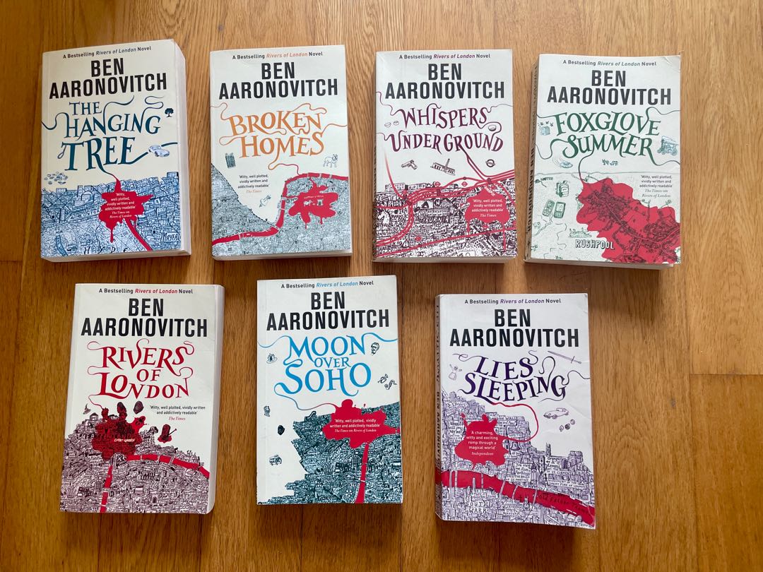 Ben Aaronovitch A Rivers of London Novel Collection 7 Books Set