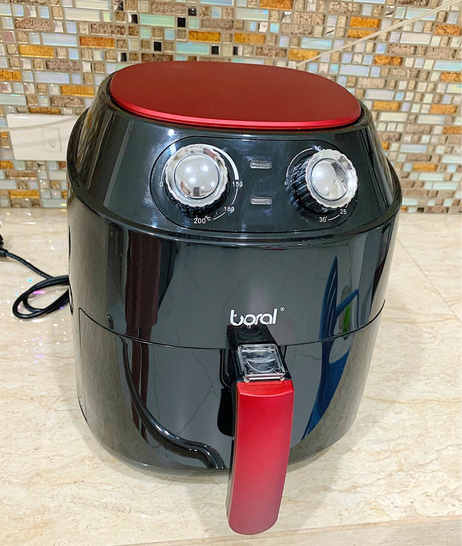 BORAL AIR FYER 4.8L Korean Brand - Good as new, TV & Home Appliances ...