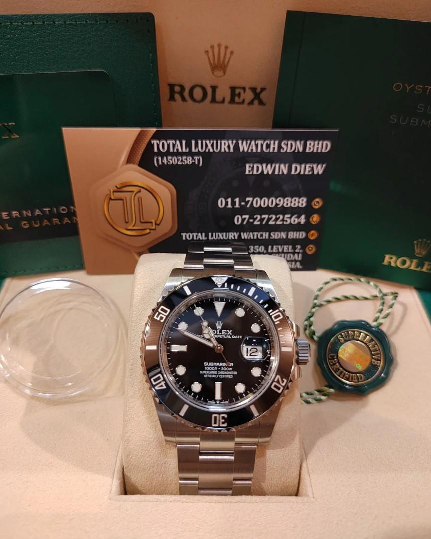 Rolex submariner unboxing store