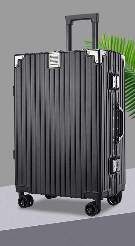 Brand New Stylish Durable Luggage 20 inch Cabin Black Silverish Grey