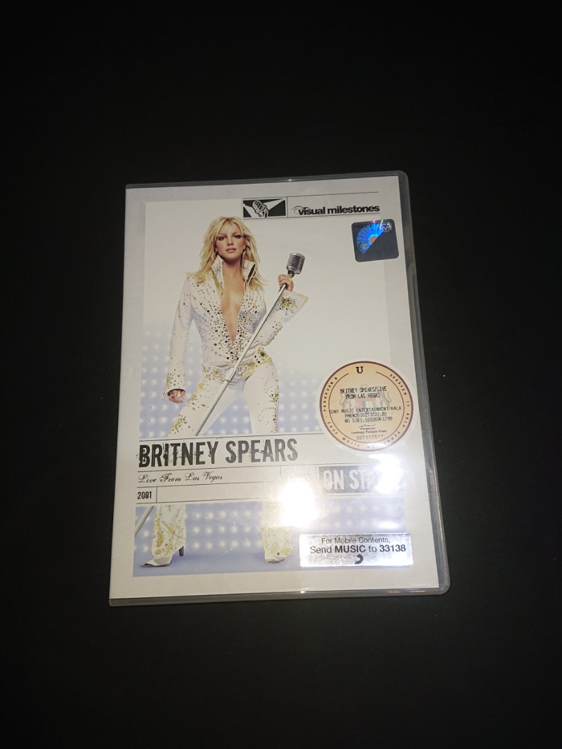 Britney Spears Live from Las Vegas DVD, Hobbies & Toys, Music & Media ...