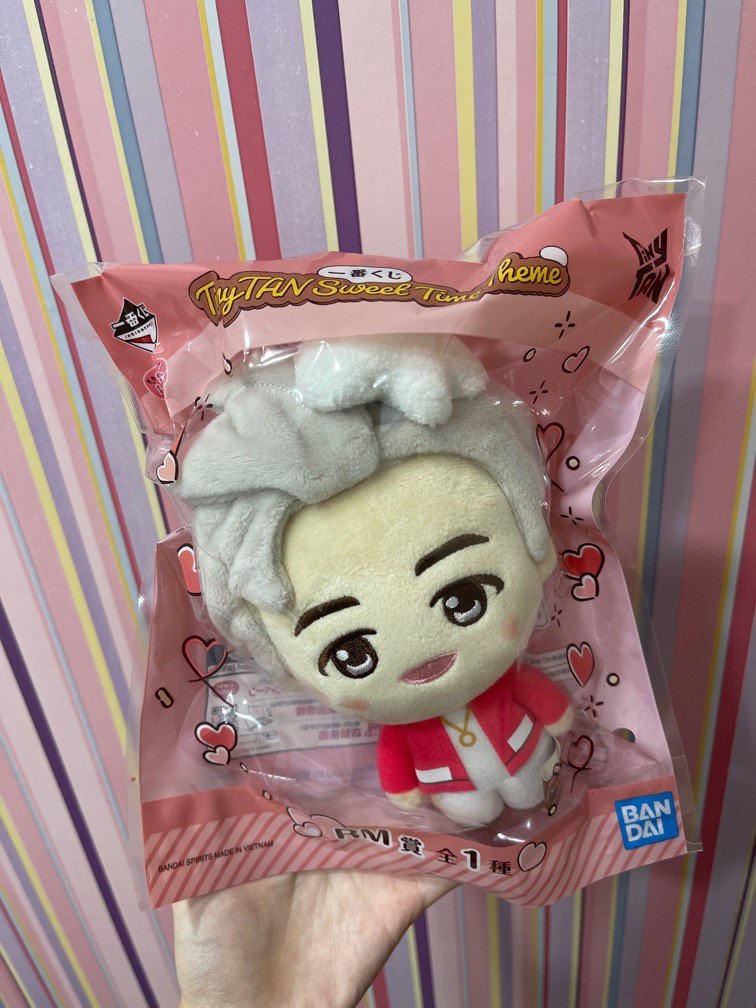 BTS Tinytan RM plush sweet time kuji, Hobbies & Toys, Memorabilia