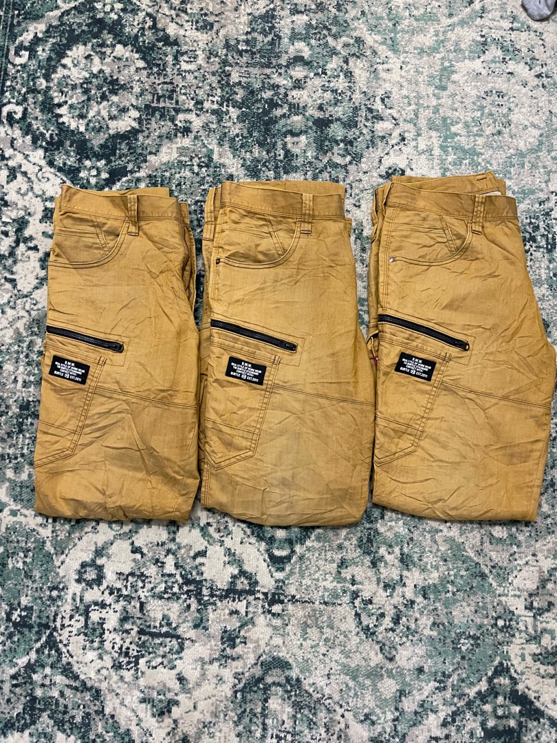 Burtle Cargo Pants Combo, Men's Fashion, Bottoms, Jeans on Carousell