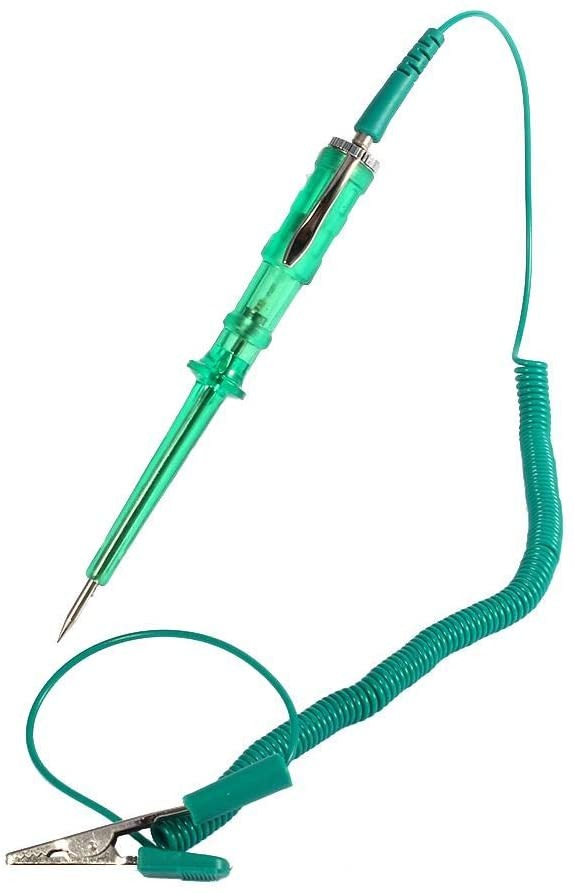 Car Electrical Circuit Tester, Keenso 6V/24V Long Probe Car Test Light