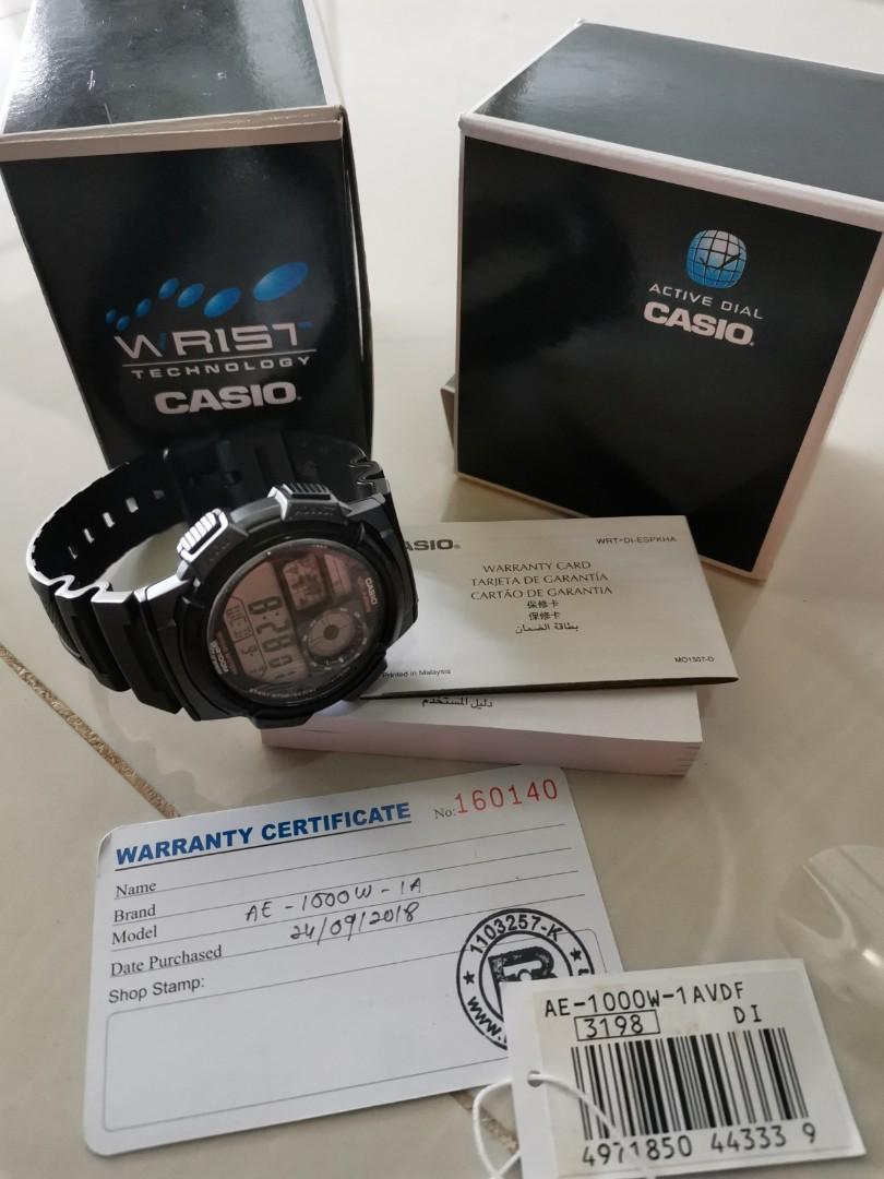 Casio w 1000 on sale