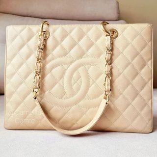 Chanel Petite Grand Shopping Tote PST GST Bag Organizer Insert Shaper, Felt Bag Organiser Liner