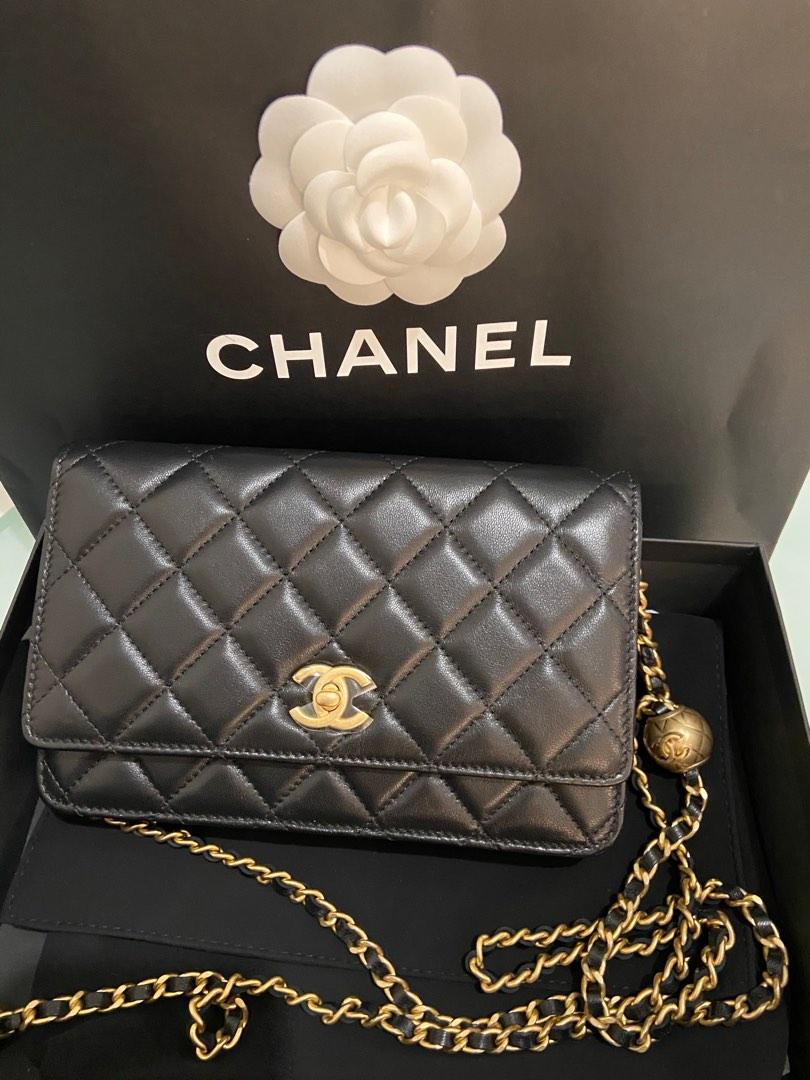 Chanel woc with gold ball clearance