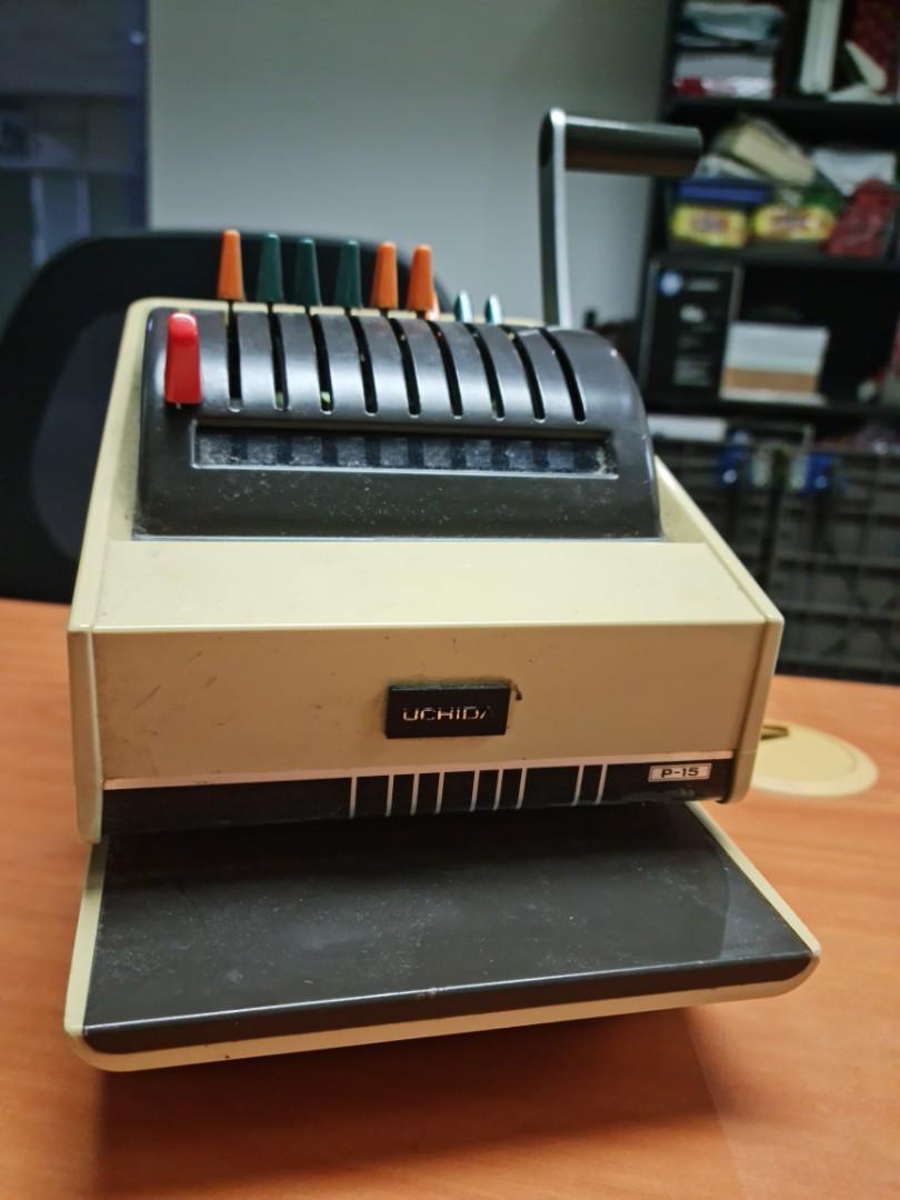 Cheque writer machine (manual), Everything Else on Carousell