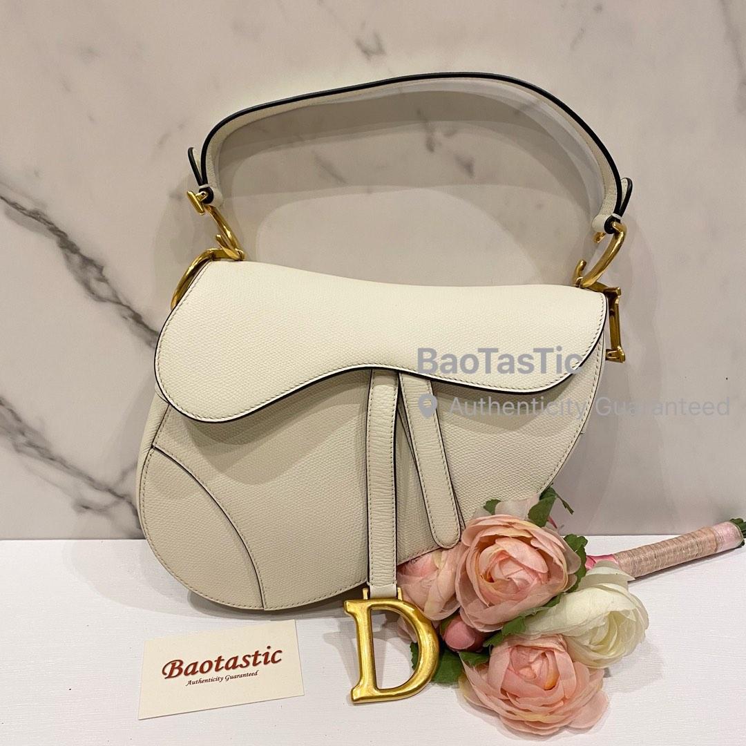Dior Saddle Bag Off-White