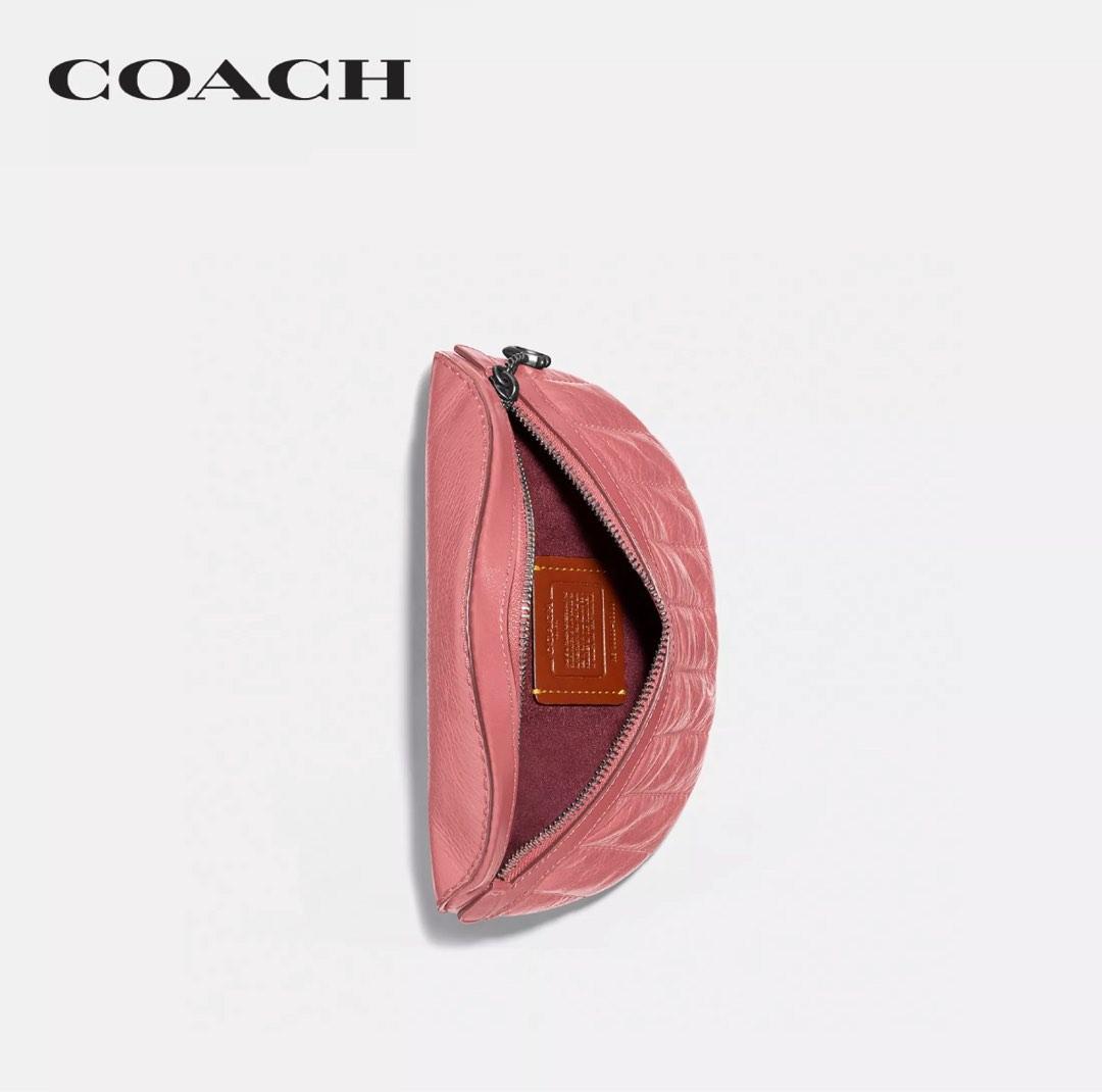 Coach Women Chain Belt Bag with Quilting, Women's Fashion, Bags
