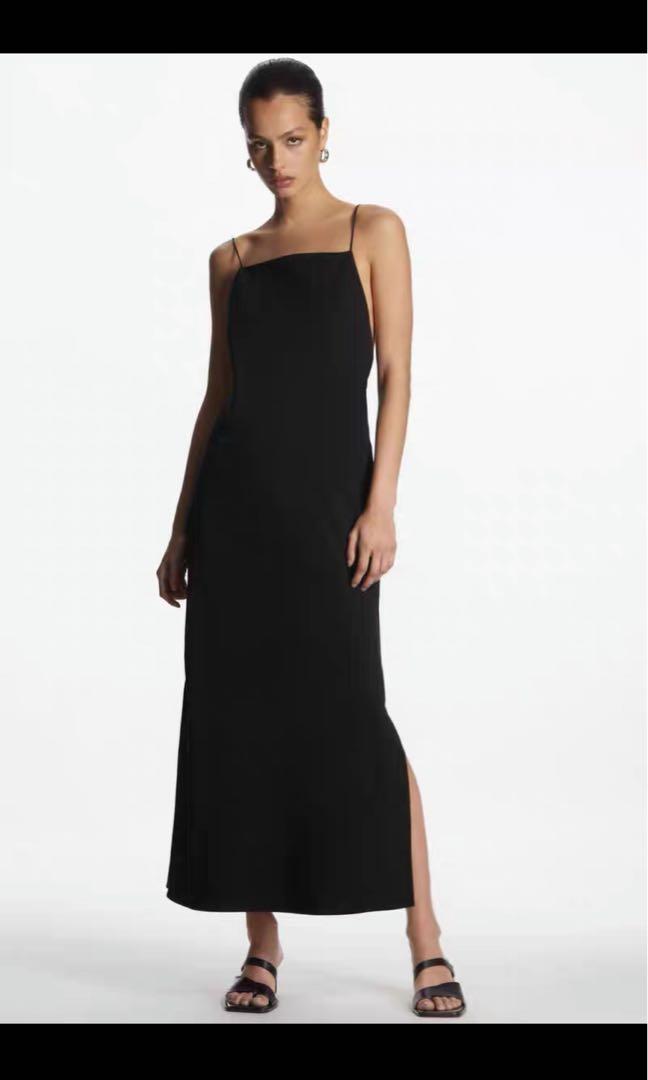 Cos open on sale back dress