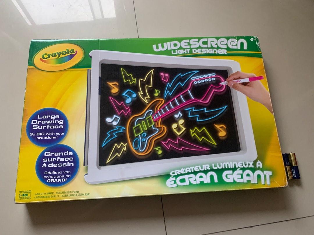Crayola widescreen light up board discount