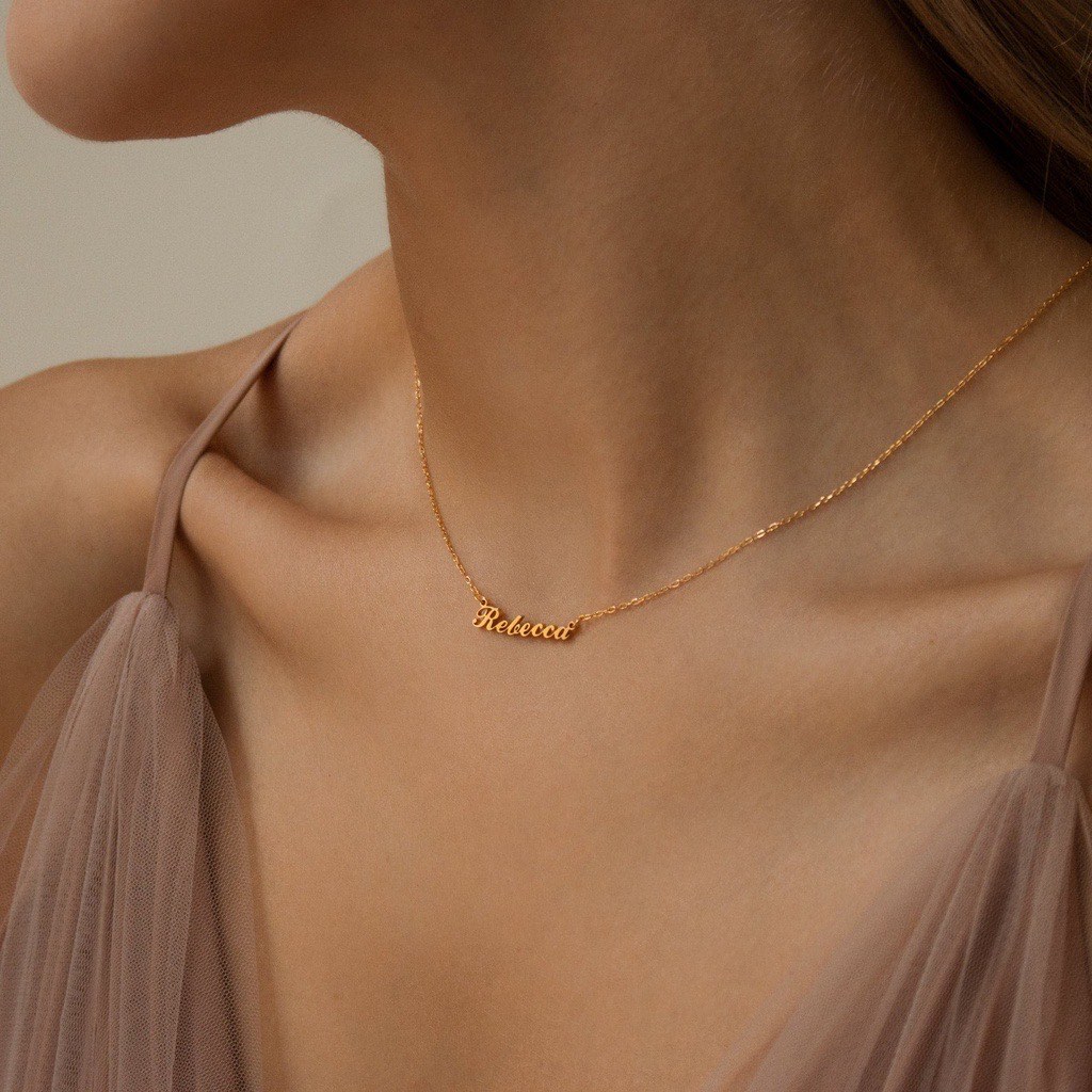 Custom Name Necklace Women s Fashion Jewelry Organisers