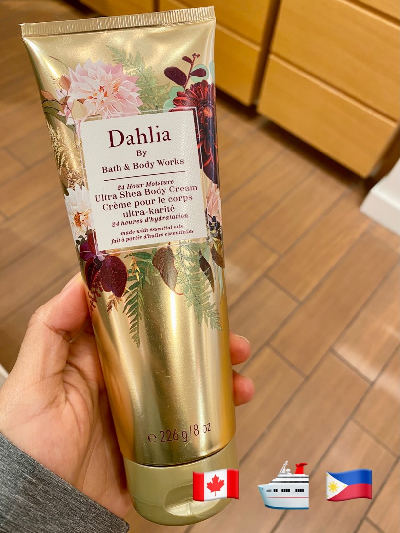 Dahlia Bath and Body works Body Cream, Beauty & Personal Care, Bath