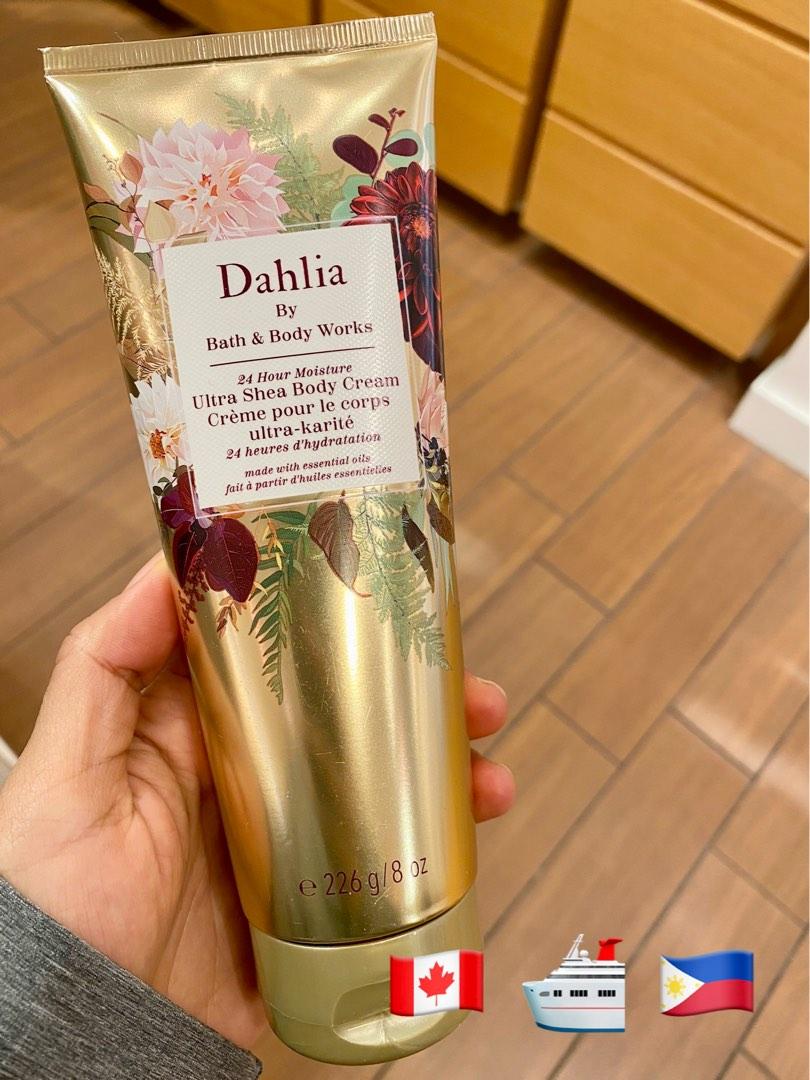 Dahlia Bath and Body works Body Cream, Beauty & Personal Care, Bath