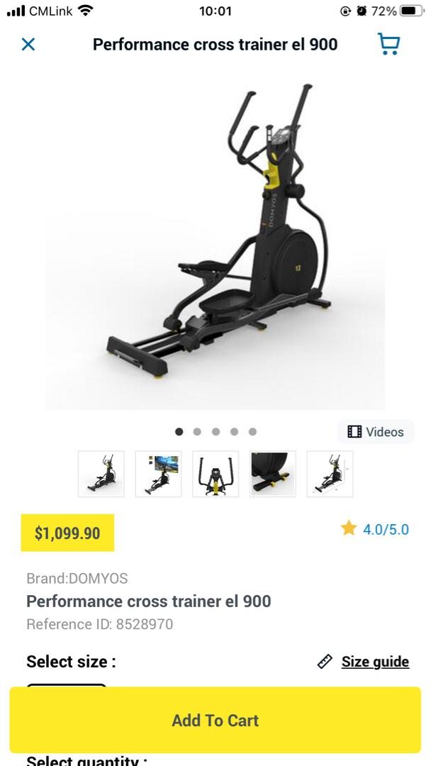 Decathlon elliptical trainer sale