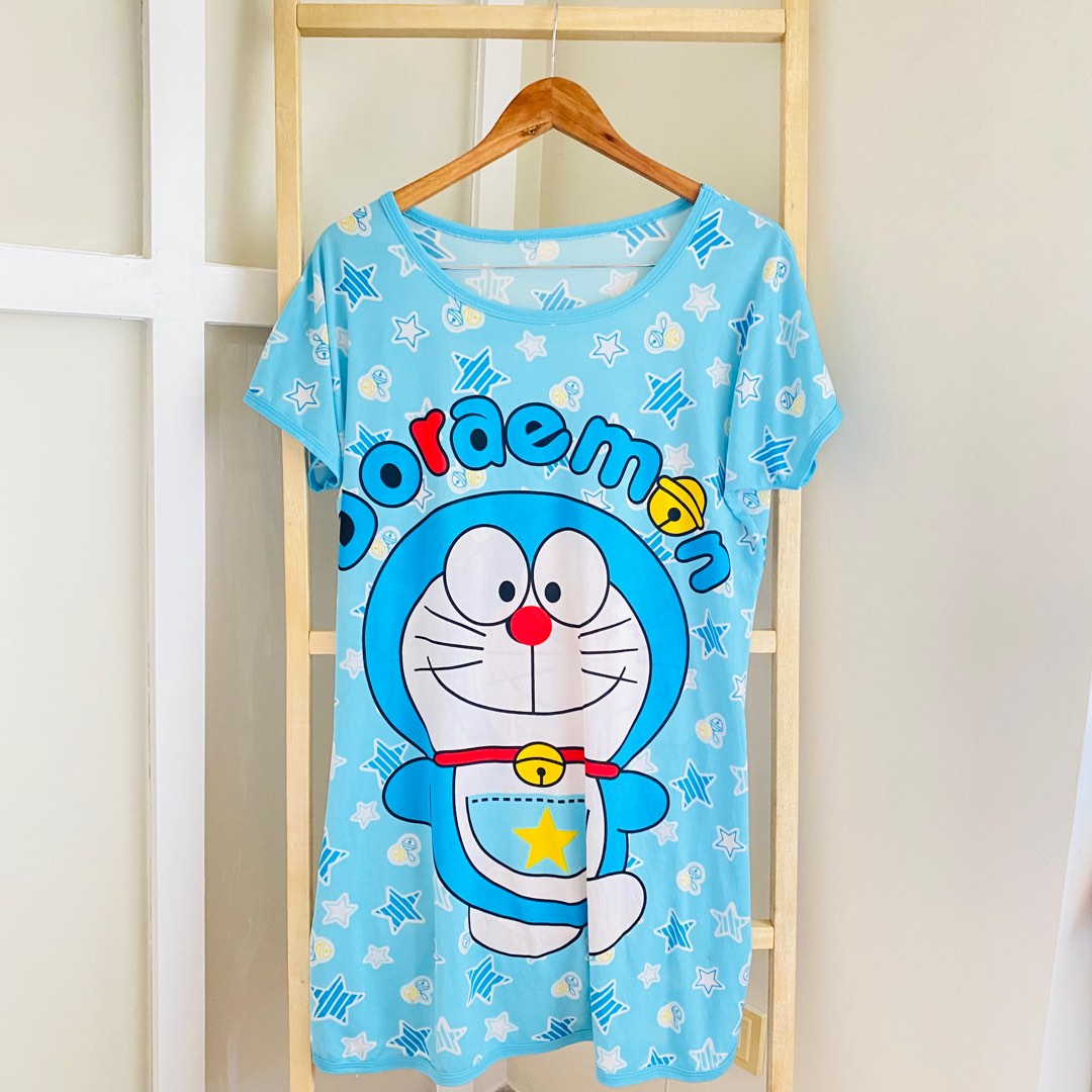 Doraemon Sleepwear Dress Womens Fashion Dresses And Sets Dresses On Carousell 