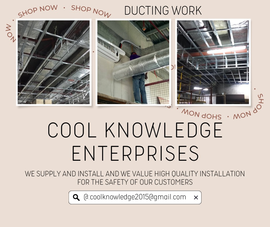 DUCTING WORK SYSTEM UNIT SERVICES, Commercial & Industrial