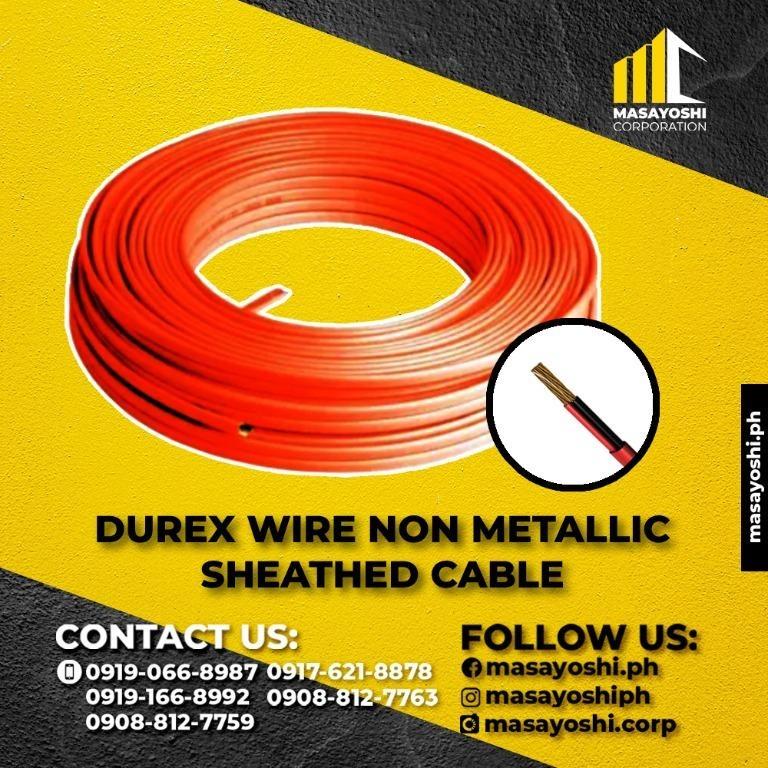 Durex Wire Non Metallic Sheathed Cable Electrical Wire Electrical