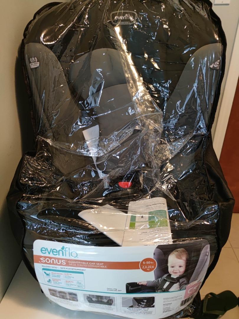 Evenflo Sonus baby car seat convertible Rear / Forward facing safety ergonomic Brand NEW, Babies