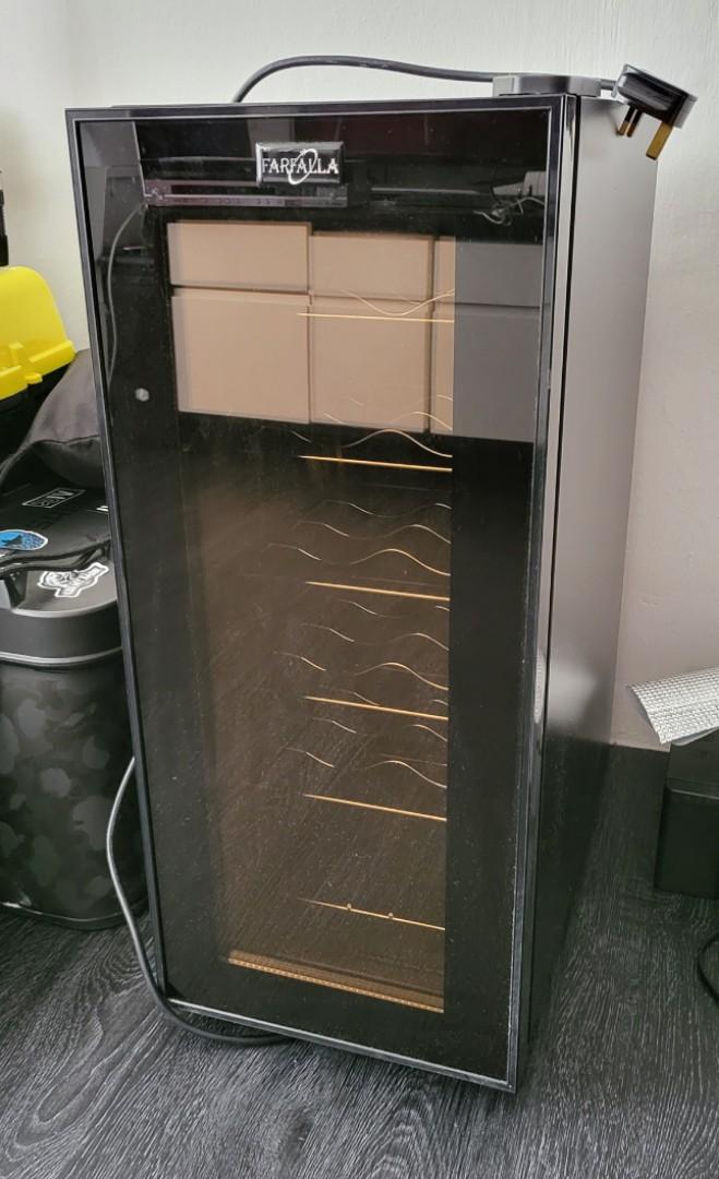 FARFALLA Wine Chiller for 12 bottles, TV & Home Appliances, Kitchen