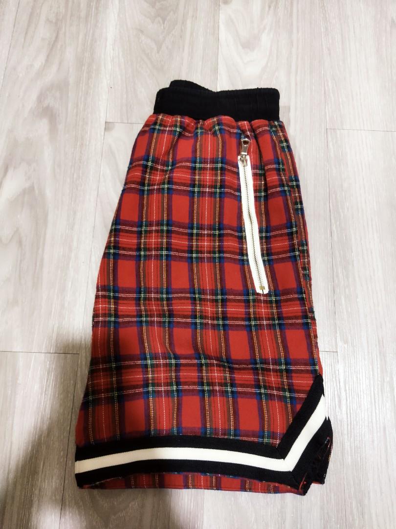 Fear of top god plaid shorts