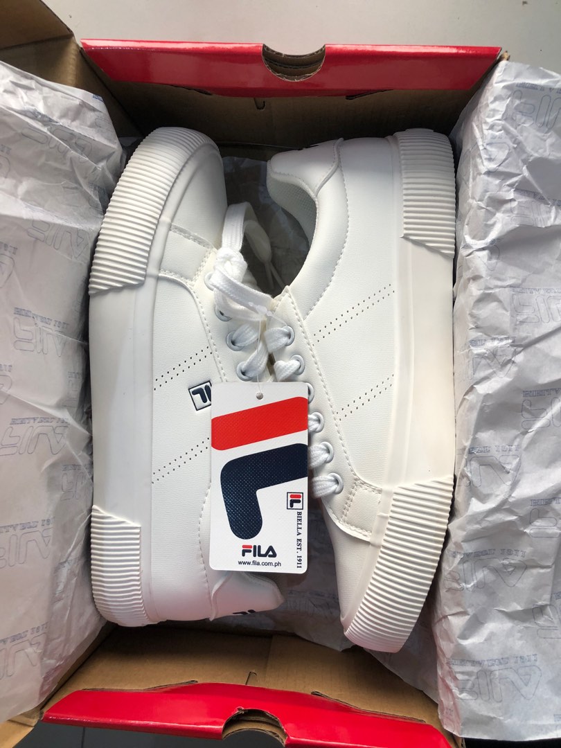 fila tiva vanilla Women s Fashion Footwear Sneakers on Carousell