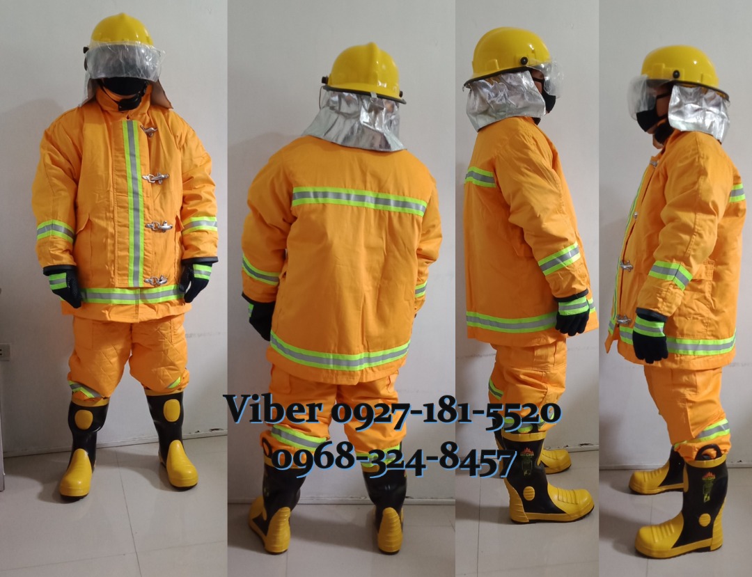 fireman suit yellow, Men's Fashion, Coats, Jackets and Outerwear on ...