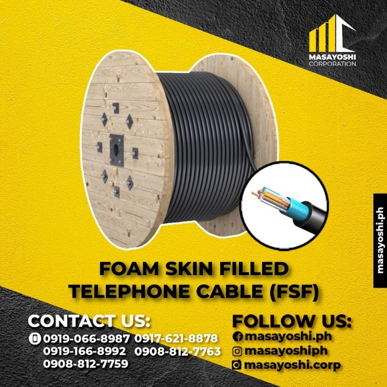 Foam Skin Filled Telephone Cable (FSF) Electrical Wire Electrical