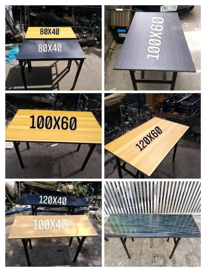 FOLDABLE COMPUTER TABLE AND OFFICE CHAIR😊😇 (Category: Tables & Sets) located in Quezon City. Submitted by masculino (Listing ID 1183352170, Image 3). Description: AVAILABLE✔️ COMPUTER FOLDING TABLE ❤️❤️ BODEGA PRICE‼️✔️ 80X40✔️ 100X40✔️ 120X40✔️ 100X60✔️ 120X60✔️ COD!w/DELIVERY CHARGE✔️ TRHU GCASH PAYMENT✔️ OPEN FOR BULK ORDERS✔️ OPEN FOR PICK UP ORDERS✔️ DIRECT MESSAGE ME🤗❤️ LOC: QUEZON CITY😇.