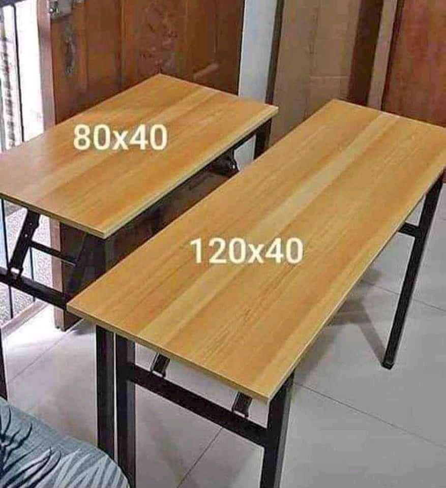 FOLDABLE COMPUTER TABLE AND OFFICE CHAIR😊😇 (Category: Tables & Sets) located in Quezon City. Submitted by masculino (Listing ID 1183352170, Image 1). Description: AVAILABLE✔️ COMPUTER FOLDING TABLE ❤️❤️ BODEGA PRICE‼️✔️ 80X40✔️ 100X40✔️ 120X40✔️ 100X60✔️ 120X60✔️ COD!w/DELIVERY CHARGE✔️ TRHU GCASH PAYMENT✔️ OPEN FOR BULK ORDERS✔️ OPEN FOR PICK UP ORDERS✔️ DIRECT MESSAGE ME🤗❤️ LOC: QUEZON CITY😇.