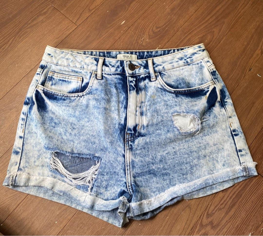 Forever 21 ripped shorts best sale
